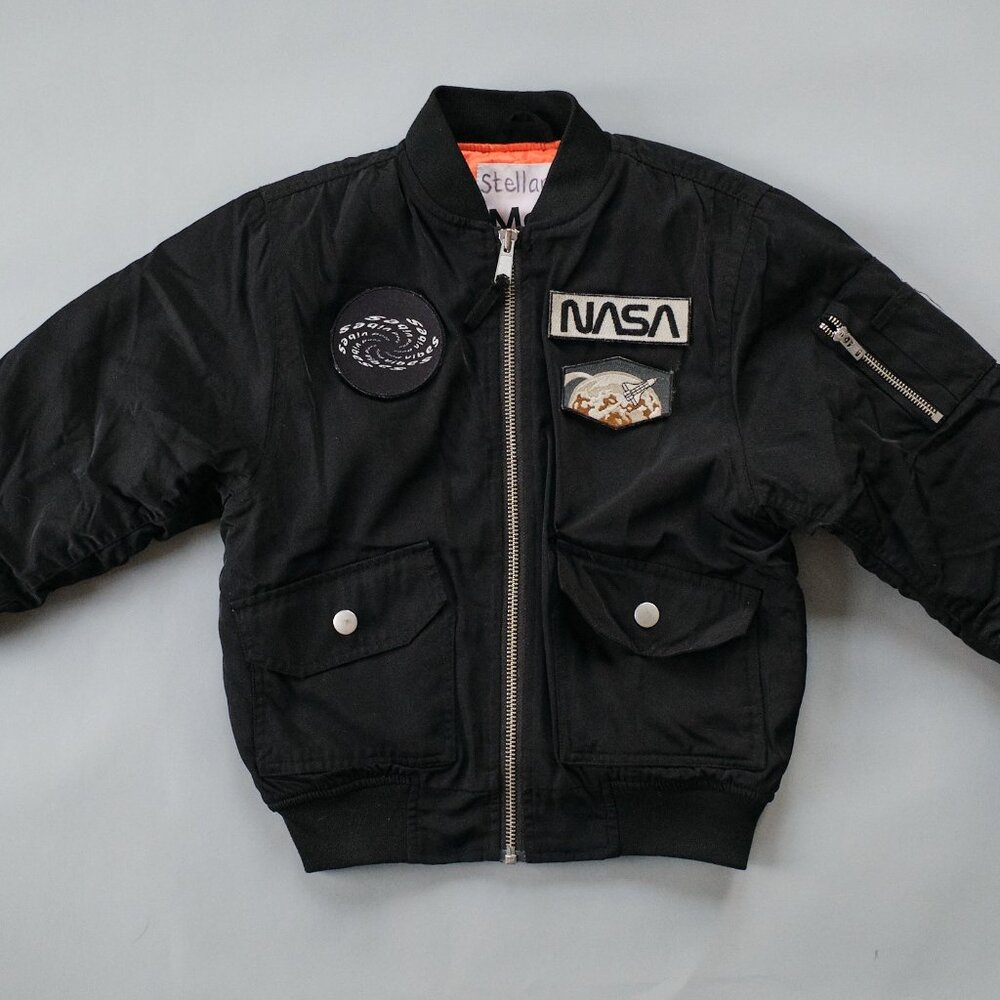 MOLO HEATH BLACK BOMBER JACKET